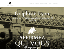 Tablet Screenshot of lyon-graphiste.fr